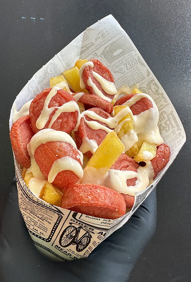 Salchipapa Gran Sabana