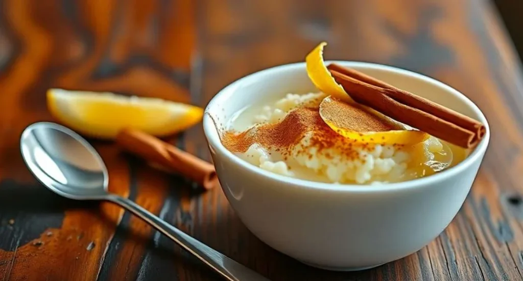 Arroz con leche venezolano en Barcelona